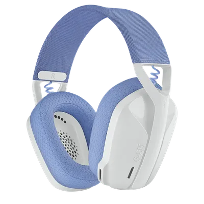 Гарнитура Logitech G435 LIGHTSPEED, беспроводная, 40 мм, Bluetooth 5.0, 165 г, белая