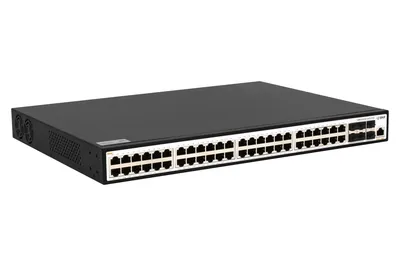 Коммутатор SNR SNR-S5110G-48TX-POE, L2+, 48×1GbE PoE+, 6×1/10G SFP+