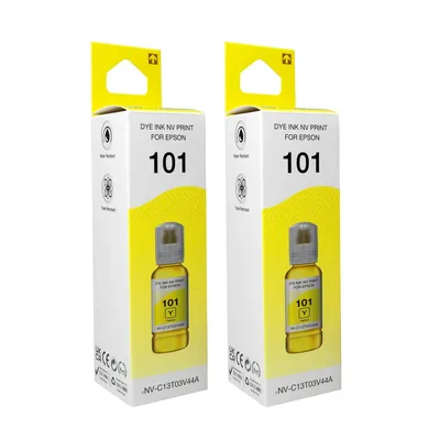 Чернила NV Print 101 для Epson L4150, жёлтые, 70 мл, 2 шт.