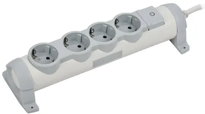 Удлинитель IEK COMFORT У04К, 4 розетки 2P+PE, 3 м, 3×1,5 мм², 16 А