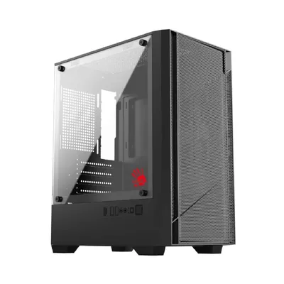 Корпус A4Tech Bloody CC-124-BK, mATX, без БП, чёрный