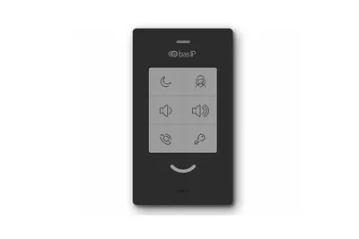 Абонентское IP аудиоустройство BAS-IP SP-03F BLACK, Wi-Fi 2,4 ГГц, SIP, PoE