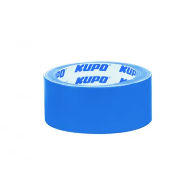 Лента клейкая Kupo GT-515BU-HA, гаферная, синяя, 48 мм