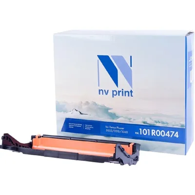 Фотобарабан NV Print NV-101R00474DU_DP, для Xerox Phaser 3052/3260, 10000 стр.