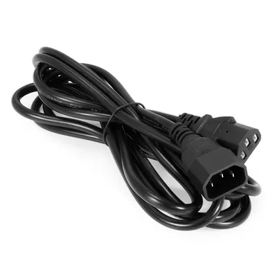 Кабель питания Exegate EX297773RUS, IEC C13-C14, 3м, черный