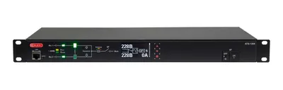 АВР ELEMY ATS-1204/32, 32 А, 230 В, 7000 ВА, 1U 19", 11 розеток
