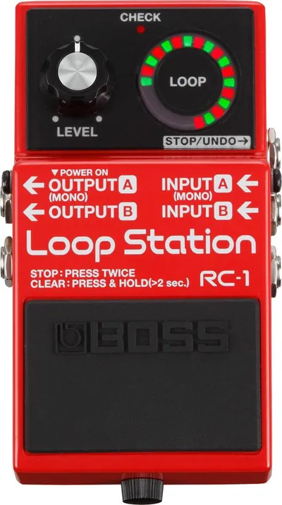 Педаль эффектов Boss RC-1, лупер, до 12 мин стереозаписи, 9 В