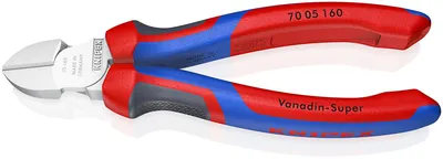 Бокорезы Knipex KN-7005160, 160 мм, 62 HRC, хромированные