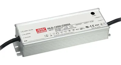 Драйвер светодиодов Mean Well HLG-120H-C1050AB, 155.4Вт, 74-148В/1050мА, IP65