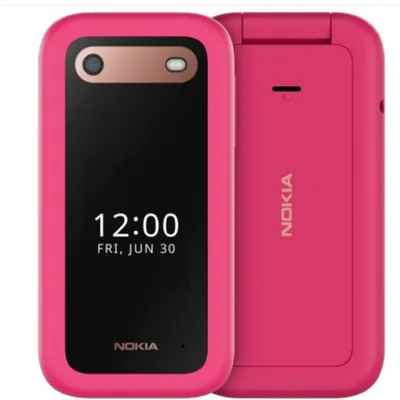 Мобильный телефон Nokia 2660 TA-1469 DS Pop PInk (1GF011PPC1A04)