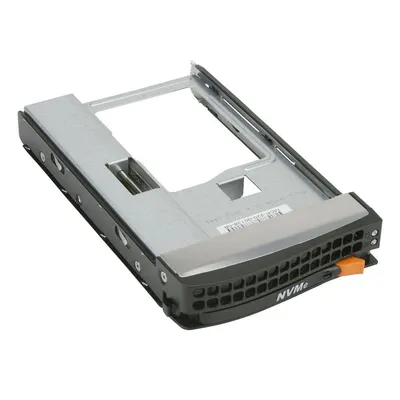Лоток для накопителя SuperMicro MCP-220-00138-0B, 3.5"→2.5", NVMe, Tool-less