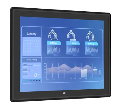 Панельный ПК IEI PPC2-C17-EHL-J1/8G, 17" SXGA, Celeron J6412, 8 ГБ