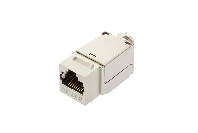 Модуль-вставка Nikomax NMC-KJSD2-FT-MT, Keystone, Кат.5е, RJ45, экран