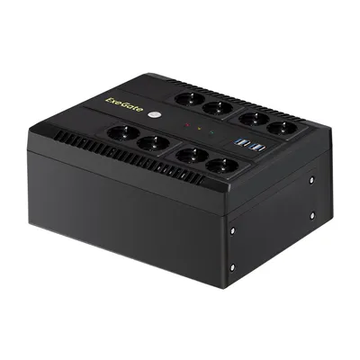 ИБП ExeGate NEO Smart LHB-650.LCD.AVR.8SH.CH.RJ.USB, 650 ВА/390 Вт, LCD, AVR, 8 розеток