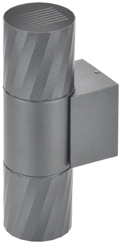 Светильник IEK LT-UBU0-5221-GU10-2-K03, настенный, 2×GU10, IP65, серый