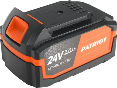Аккумулятор Patriot PB BR ES, Li-Ion, 24 В, 2,0 Ач, слайдер