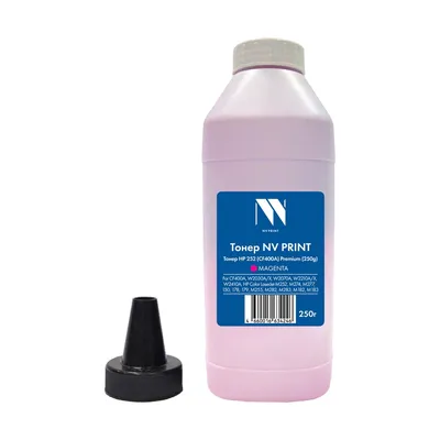 Тонер NV Print NV-252-PR-250GM, пурпурный, 250 г, для HP 252