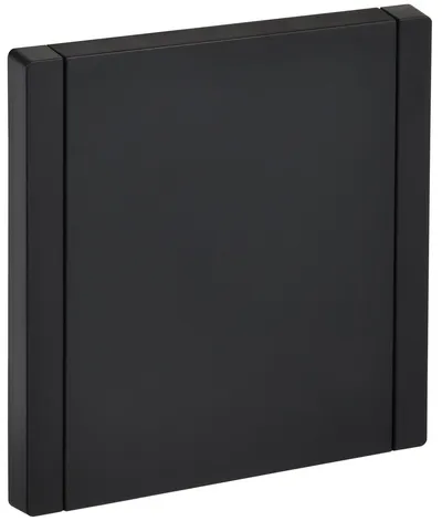 Заглушка IEK FP-PL10-K02 (FP141) FORTE&PIANO, с суппортом, чёрная