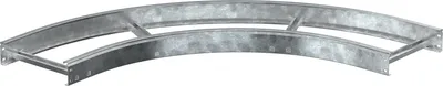 Угол поворотный IEK CPG05-4-90-100-300-HDZ, 90°, 100×300 мм, R600, горячий цинк