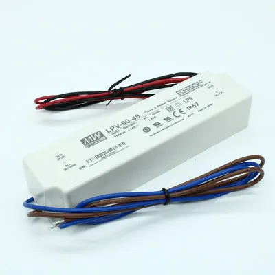 Блок питания Mean Well LPV-60-48, AC-DC, 60Вт, 48В/1.25А, IP67