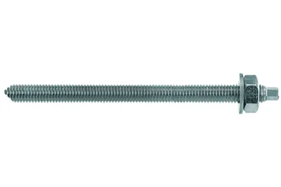 Шпилька резьбовая Fischer 50261, RG M24×300, сталь 5.8, цинк