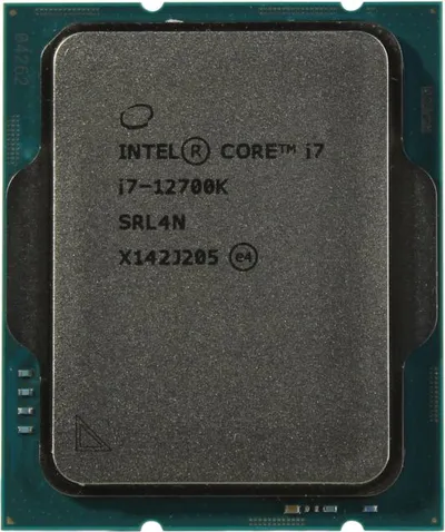 Процессор Intel Core i7-12700K, LGA 1700, 12 ядер, 3.6 ГГц, OEM
