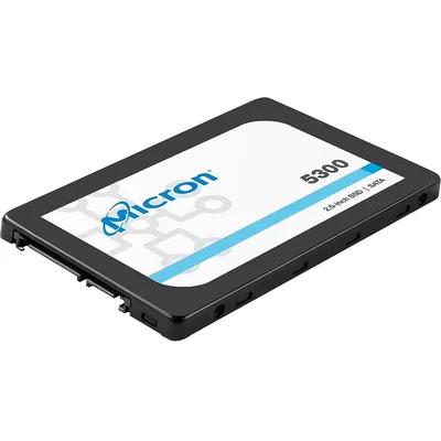 SSD Micron 5300 MAX MTFDDAK480TDT-1AW1ZABYY, 480 ГБ, 2.5", SATA III, 3D TLC