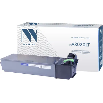 Картридж NV Print NV-AR020LT, черный, для Sharp, 16000 стр.