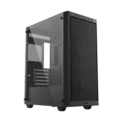 Корпус ID-Cooling WARE 300, mATX, TG, без вентиляторов, Type-C