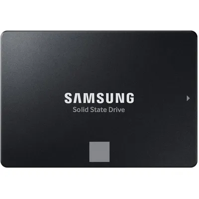 SSD Samsung 870 EVO MZ-77E500B, 500 ГБ, 2.5", SATA 6 Гбит/с, 3D V-NAND TLC