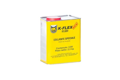 Клей K-FLEX K-420 850CL020038, однокомпонентный контактный, 2600 мл