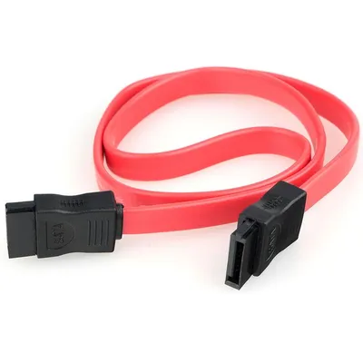 Кабель SATA Cablexpert CC-SATA-DATA-N, SATA3 7pin/7pin, медь, 50 см, черный