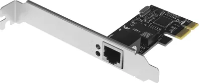 Сетевой адаптер Exegate EX281224RUS, PCI-E, 1GbE, RJ-45