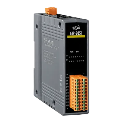 Модуль ввода/вывода ICP DAS EIP-2051 CR, 16 каналов дискретного ввода, EtherNet/IP