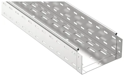 Лоток перфорированный IEK ESCA 5 ES5-12-080-100-3-10, 80×100×3000 мм, сталь 1,0 мм