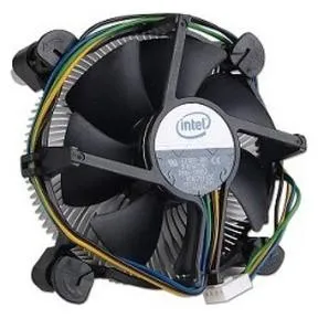 Кулер для процессора 65W S1200/1156/1155/1151/1150, для cpd Celeron, core i3, 4-pin, 90mm fan, Al, черный, LNC1156 (E97379) INTEL