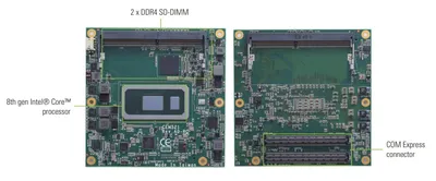 Процессорный модуль Axiomtek CEM521-Cel-4305UE, COM Express тип 6, Intel Celeron 4305UE