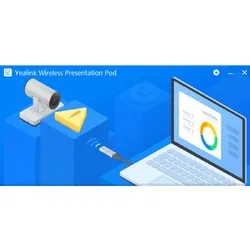 Передатчик Yealink WPP20, беспроводной, USB 2.0, Wi-Fi 5 (802.11ac), 2,4/5 ГГц