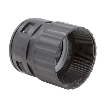 Муфта с внутренней резьбой DKC PAI48M50N, DN 48 мм, М50х1.5, черная