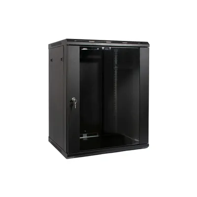 Шкаф телекоммуникационный SNR SNR-TWC-15-SF-R-B, настенный 15U, 600×450×770