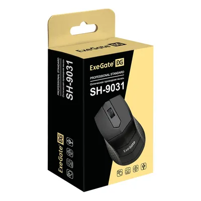 Мышь ExeGate Professional Standard SH-9031, оптическая, USB 2.0, 1000 DPI, 3 кнопки