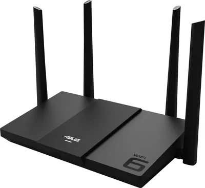 Роутер ASUS RT-AX3000E, AX3000, 2.4+5ГГц, 3×LAN