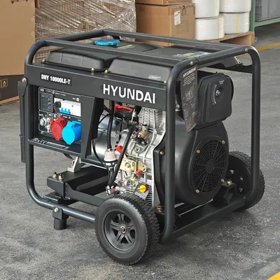 Генератор Hyundai DHY 10000LE-T, 8.5кВт, 220/380В, IP23
