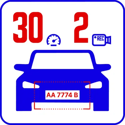 ПО TRASSIR AutoTRASSIR-30/2, распознавание автономеров, 2 канала