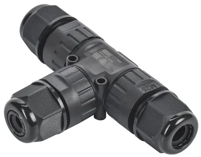 Коннектор кабельный IEK UWC20-T-040-3-68, 3 контакта, 41 А, 450 В, IP68