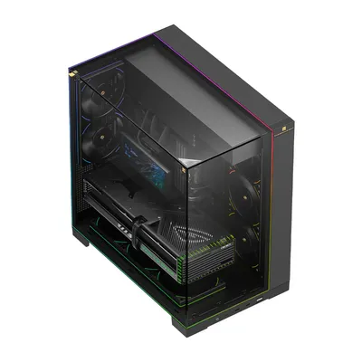 Корпус Thermalright TR-A70 Black FAN5-C, Midi-Tower, ATX, 5×120 мм ARGB