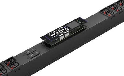 Блок розеток PDU SNR SNR-PDU-A-21AL21ABL-32L3, input-metered, 21×C13L+21×C13/C19L, 32A, 3-фазный, вертикальный