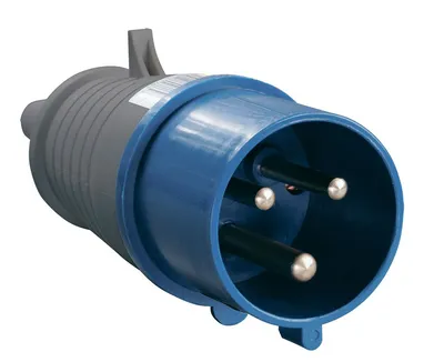 Вилка IEK PSR01-032-3, силовая, 32А, 220В, IP44
