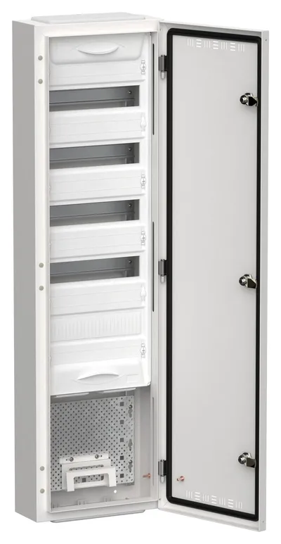Корпус щита IEK TITAN 5 ЩРн-60 (1х84), 60 модулей DIN, 1085х310х140 мм, IP30