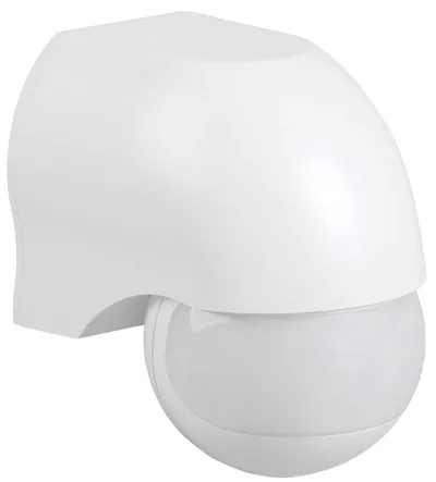 Датчик движения IEK LDD10-010-1100-001 (ДД 010), 1100 Вт, 180°, 10 м, IP44, белый